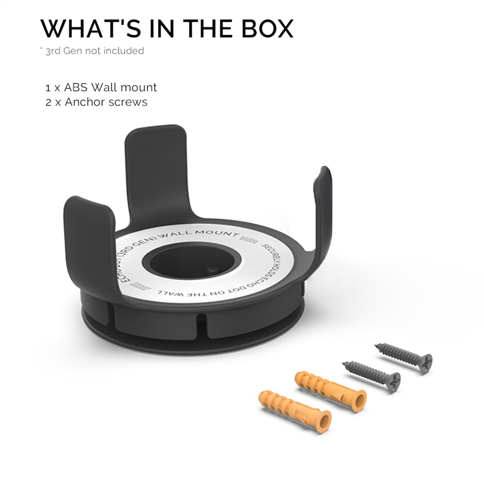 Amazon Speaker Echo Pop - Built In Cable Holder Echo Dot