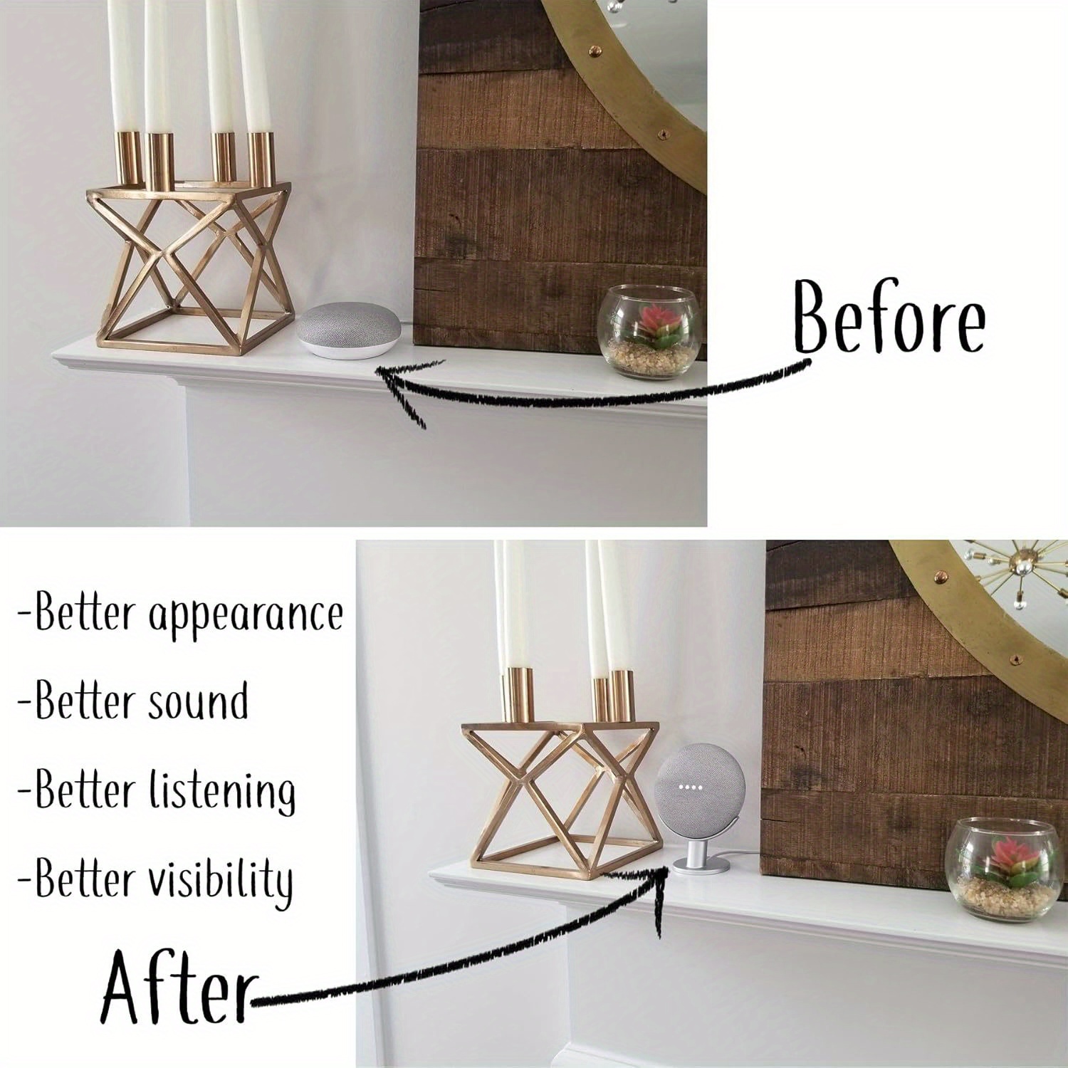 Mini Smart Speaker Display Sta - огляд і ціна Google Speaker Nest Audio