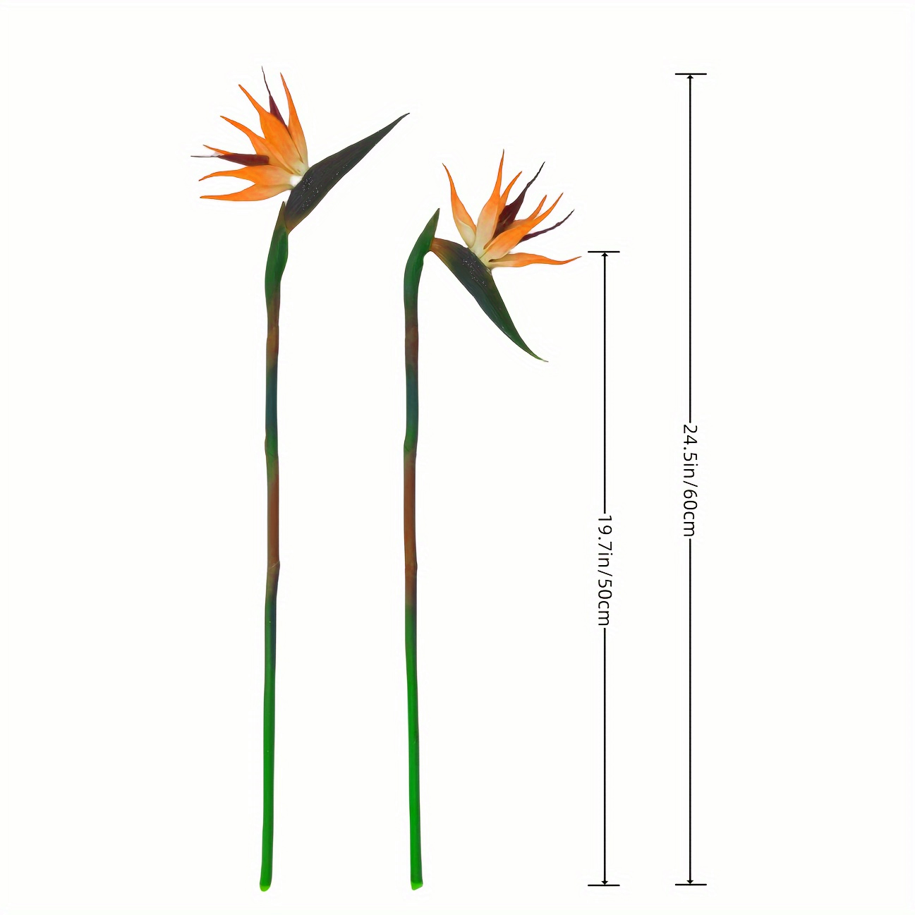 3pcs Artificial Bird Of Paradi - огляд і ціна Bird Paradise Strelitzia