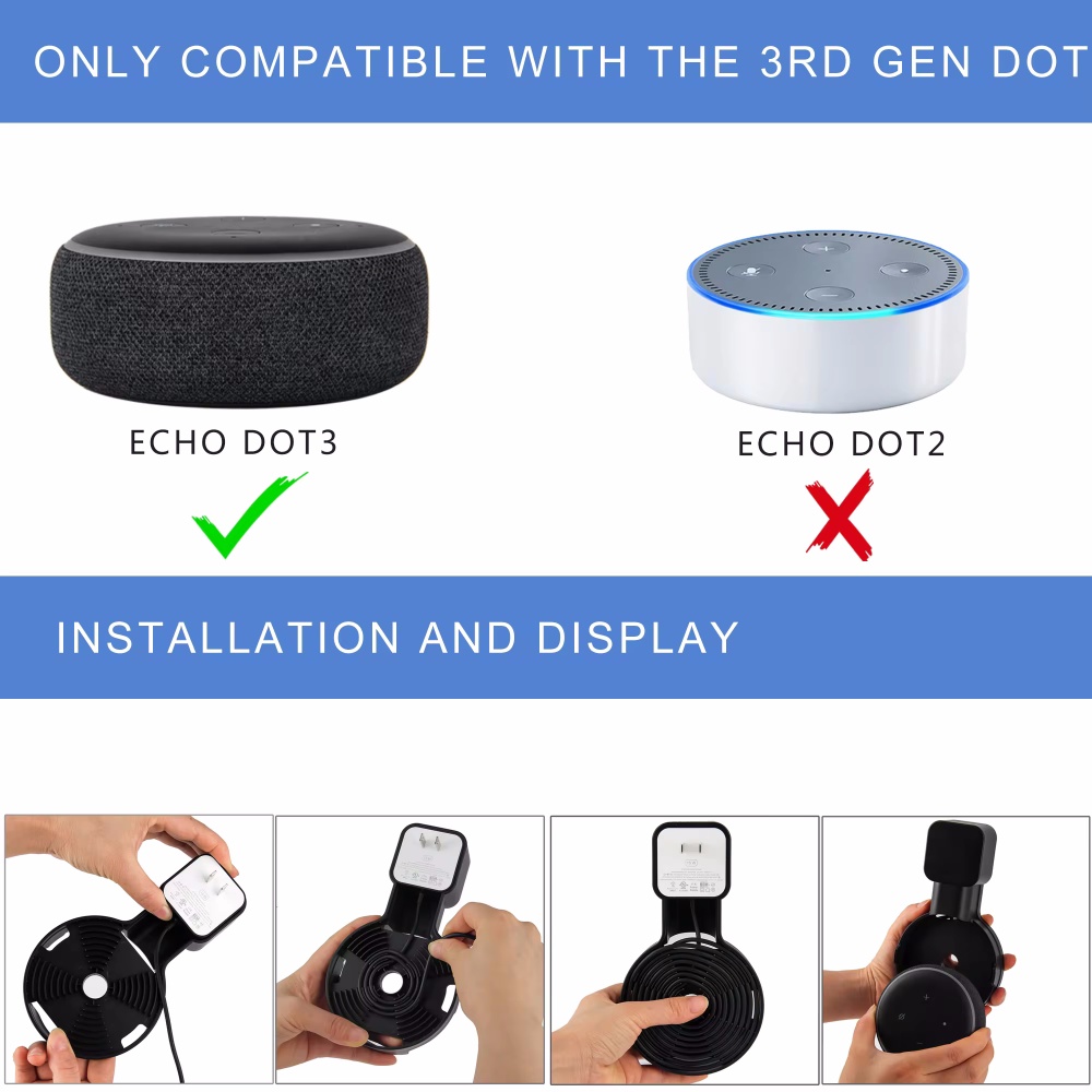 for Echo Dot 3 Wall Mount Hold - огляд і ціна Amazon Speaker Echo Pop